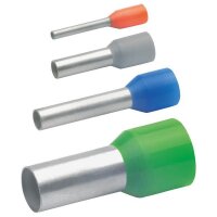 KLAUKE Aderendhülse n. DIN 1,5qmm 8mm rot VZ isoliert