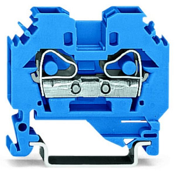 WAGO Durchgangsklemme 2-Leiter 282-104 6qmm blau