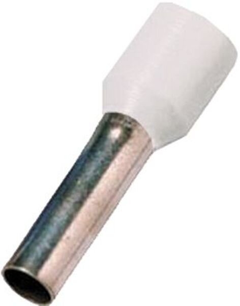 INTERCABLE Aderendh&uuml;lse ICIAE058 0,5qmm 8 mm L&auml;nge verzinnt wei&szlig;