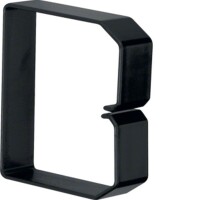 HAGER TEHALIT Drahthalteklammer B800403 schwarz