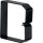 HAGER TEHALIT Drahthalteklammer B800403 schwarz