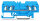 WAGO Durchgangsklemme 279-834 4Leiter, blau