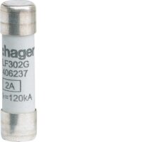 HAGER Sicherung LF302G 10x38mm gG 2A