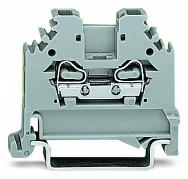 WAGO Durchgangsklemme 2-Leiter 280-101 2,5qmm grau