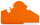 WAGO Abschlussplatte u. Zwischenplatte 282-386 orange