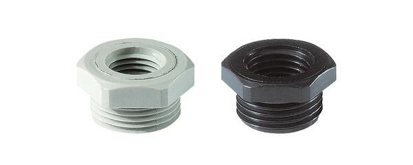 JACOB ISO-Reduzierring M16/M12x1,5 M16M12PA lichtgrau