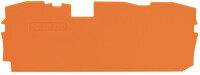 WAGO Abschluss-/Zwischenplatte 2010-1392 orange 1mm