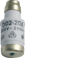 HAGER D02-Sicherung LE1820 20A 400V mit Kennmelder