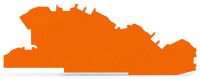 WAGO Abschluss-/Zwischenplatte TOPJOB S 2005-7692 orange