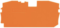 WAGO Abschluss-/Zwischenplatte 2016-1292 orange