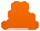 WAGO Abschlussplatte u. Zwischenplatte 2002-3292 orange 0,8mm