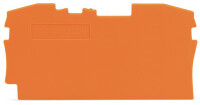 WAGO Abschluss-/Zwischenplatte 2006-1292 orange