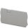 PHOENIX CONTACT Reihenklemmen-Abschlussdeckel D-ST 2,5-TWIN grau