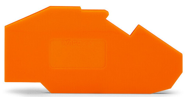WAGO Abschlussplatte u. Zwischenplatte 783-317 orange