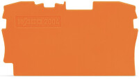 WAGO Abschluss-/Zwischenplatte 2004-1292 orange