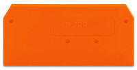 WAGO Abschlussplatte u. Zwischenplatte 280-309 orange