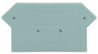 WAGO Abschluss-/Zwischenplatte 280-330 grau