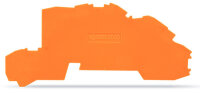 WAGO Abschlussplatte u. Zwischenplatte 2003-7692 orange