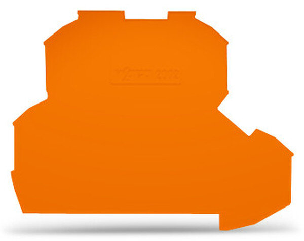 WAGO Abschlussplatte u. Zwischenplatte 2002-2292 orange