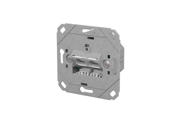METZ CONNECT Datenanschlussdose Cat6A ISO 2xRJ45 E-DAT C6A 8/8(8) UP0 f. Kanal