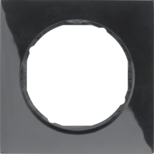 BERKER Rahmen 10112245 1-fach R.3 schwarz gl.