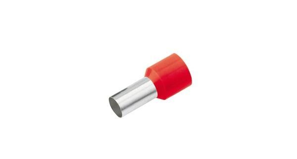 CIMCO Aderendh&uuml;lse 10,0qmm 12mm rot