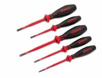 CIMCO VDE-Elektriker-Schraubendreher-Set SLIM 5-teilig