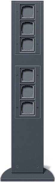 GIRA Energies&auml;ule 135128 769 mm 6x Leereinheit anthrazit