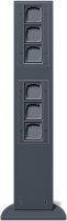GIRA Energiesäule 135128 769 mm 6x Leereinheit...