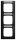 BUSCH-JAEGER Abdeckrahmen 1723 NSK-915 3-fach senkrecht sw matt