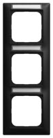 BUSCH-JAEGER Abdeckrahmen 1723 NS-915 senkrecht 3-fach sw...