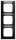 BUSCH-JAEGER Abdeckrahmen 1723 NS-915 senkrecht 3-fach sw matt