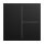 BUSCH-JAEGER Abdeckung LFW/A.3.55.11-915 3-fach f. Keypad sw m