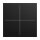 BUSCH-JAEGER Abdeckung LFW/A.4.55.11-915 4-fach f. Keypad sw m