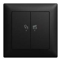 BUSCH-JAEGER LED-Dimmer-Set 62851 UJ-915-WL schwarz matt