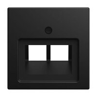 BUSCH-JAEGER Zentralscheibe 1803-02-915 2-fach schwarz matt
