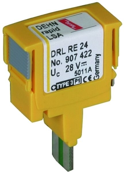 DEHN &Uuml;berspannungsableiter LSA 907422 DEHNrapid DRL RE 24
