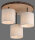 DIRE Deckenleuchte LB25 3xE27 max. 40W Holz-natur