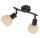 DIRE LED Wand-/Deckenleuchte LB25 LOKI 2-flmg 10W 860lm 3000K Opalglas