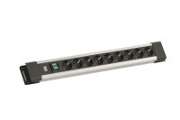 BACHMANN Steckdosenleiste 9xCEE7/3 1xSchalter 2,0m CEE7/7...