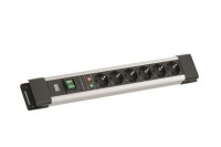 BACHMANN Steckdosenleiste 6xCEE7/3 1xSPD 1xSchalter 2,0m...