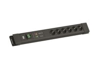 BACHMANN Steckdosenleiste 6xCEE7/3 1xGVS 1xSchalter 2,0m...