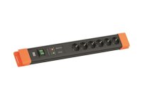 BACHMANN Steckdosenleiste 6xCEE7/3 1xGVS 1xSch 2,0m...