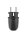 ABL Stecker Orig WSteck 1508 SK+F/B Gummi sw