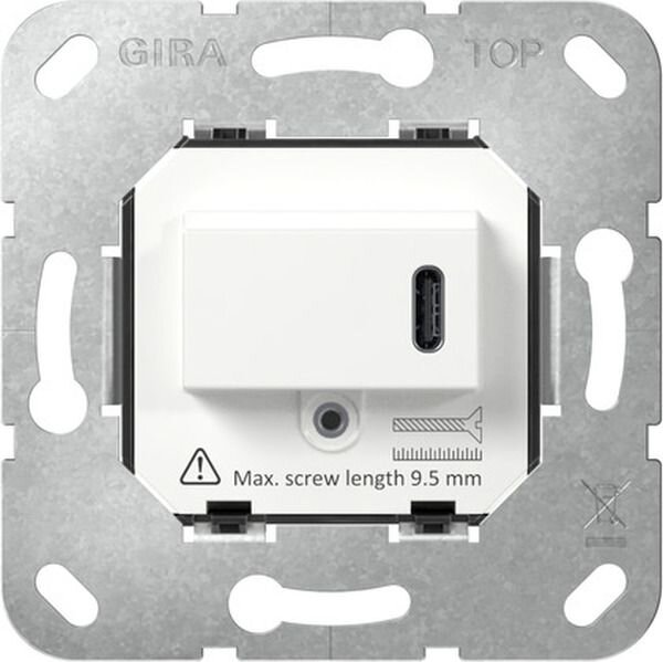GIRA Steckdose SCHUKO 236200 PD Typ C Einsatz