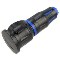 BACHMANN Profi-Schutzkontaktkupplung mit Deckelband LED...