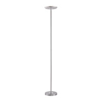 DIRE LED-Stehleuchte LB25 HANS stahl 22W 2500lm 3000K dim
