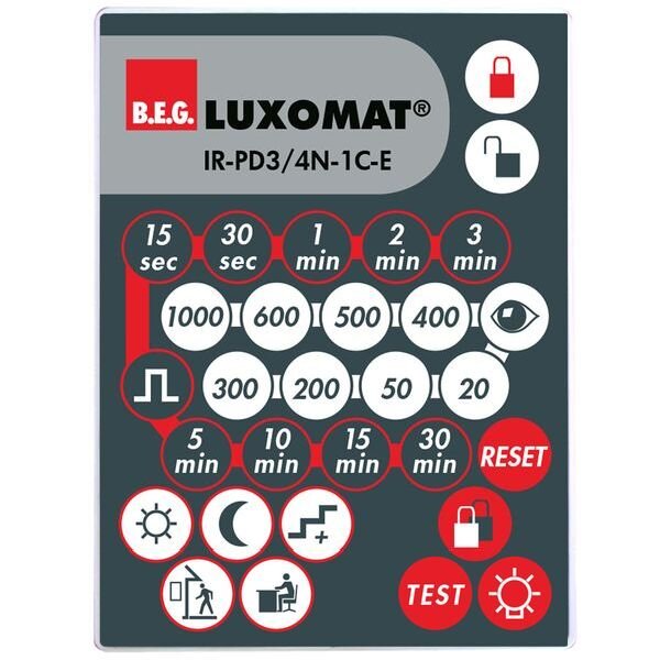 B.E.G. Br&uuml;ckFernbedienung IR-PD3/4N-1C-E