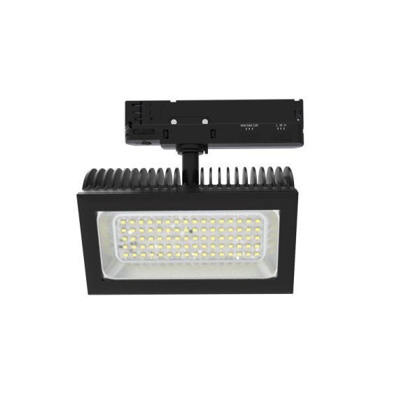 DOTLUX LED-Stromschienenstrahler LB25 FLEXAtrack max.32W 100&deg; sw