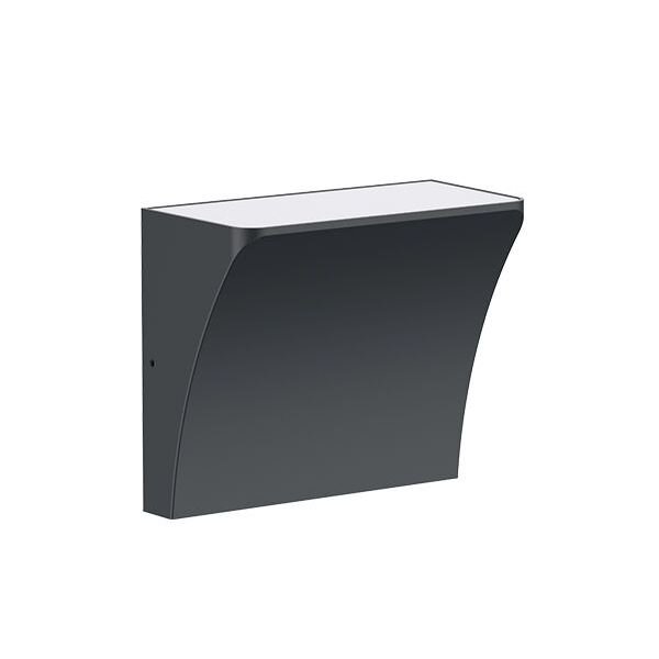 DOTLUX LED-Wandleuchte LB25 FLAME 8W 3000K sw